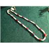Image 1 : 34" Kodiak Trade Bead Necklace, White Hearts & Padres, (T Lot)