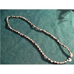 Trade Bead Necklace, Sand cast Beads 28"  (T Lot)
