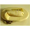 Image 1 : 2 3/4" Ivory Fish Belt Buckle (2)