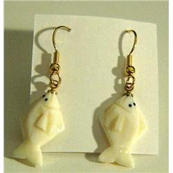 CHOICE of Earrings by Robert Kokulak: Halibut (2)