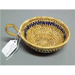 Woven Grass Tea Cup 2" x 4 3/4"  by Pearl Zolbivich from Nome, Alaska (2)