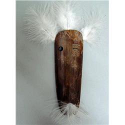 5 1/2" Mammoth Ivory Mask, by Jerome Saclamana (2)