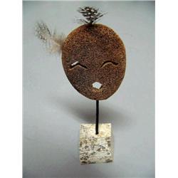 Whalebone Baleen Mask 6 1/2" tall by Shavings (2)