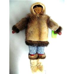 CHOICE on 2 13 1/2" Dolls of Muskrat and Mink, by Anna Tuday (2)