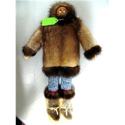 CHOICE on 2 13 1/2" Dolls of Muskrat and Mink, by Anna Tuday (2)