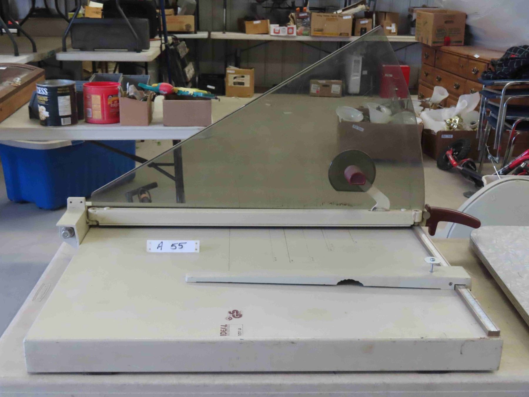 Extra Large Paper Cutter McSherry Auction Service Ltd Extra large paper cutter mcsherry auction service ltd