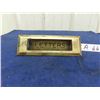 Image 1 : Brass Letter Mail Slot 2.5" x 7.75"