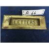 Image 2 : Brass Letter Mail Slot 2.5" x 7.75"