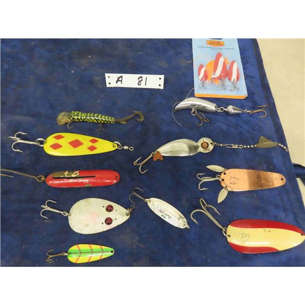 10 Vintage + Other Fishing Lures