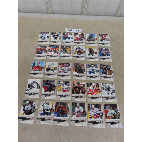 2005/06 Upper Deck Hockey Scrapbook - Complete 30 Cards 