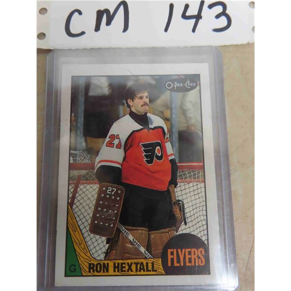 1987/88 O-Pee-Chee Ron Hextall Rookie Card