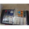 Image 12 : 6 Binders of Match Book Covers & 3 Boxes of Paper Inserts