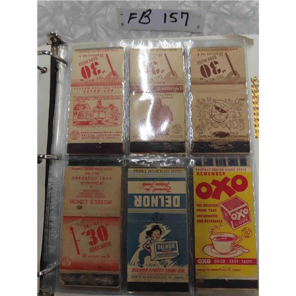 Match Book Cover Collection - 1 Binder