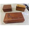 Image 1 : 3 Wooden Boxes