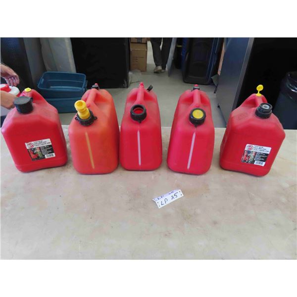 Gas Containers - Various Sizes