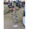 Image 3 : Lawn Ornaments; Concrete Swan Planter, 24" Cherub