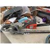 Image 1 : Earthwise 22" Hedge Trimmer, Remington 16" Chainsaw- Power, Both Work 