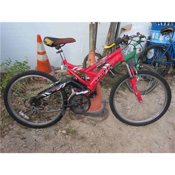 Huffy Tundra Dual Shock Suspension Variable Speed Bike with 24" Rims