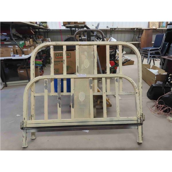 Metal Headboard + Footboard 47  x 53.5  Wide