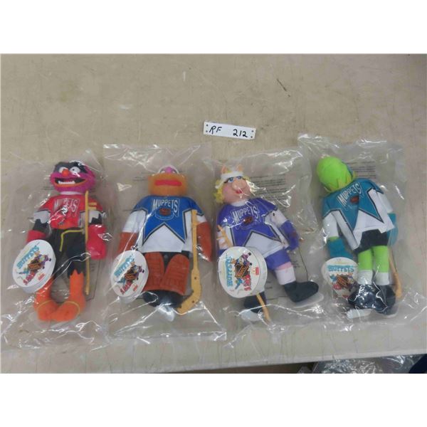 4 NHL All - Star McDonalds Muppets - New