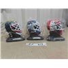 Image 2 : 6 Miniature NHL Goalie Masks in Original Packaging 