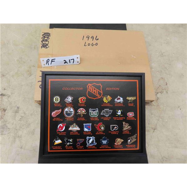 1996 NHL Logo Pin Set