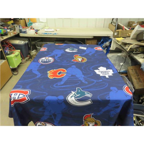 NHL Team Logo Shower Curtain