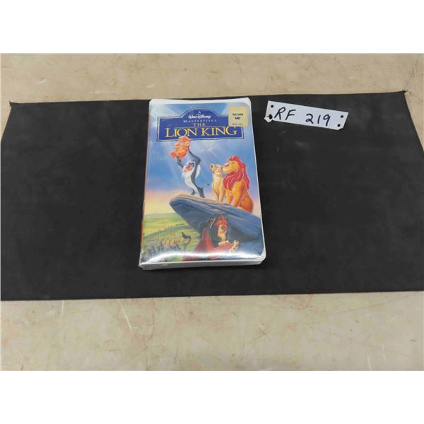 Lion King VHS Tape - New Sealed 