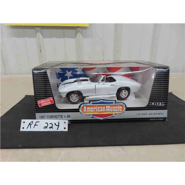 1967 Corvette L88 White 1:18 Scale