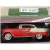 Image 4 : (2) 1955 Chevy 2 Door Red White 1:25 Scale