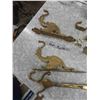 Image 3 : Brass Coat Hooks, Chrome Rain Tie Down for Buggy, Trivets, Buggy Step, plus more