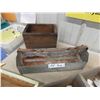 Image 4 : Collection of Wooden Boxes, Galvanized Tool Holder