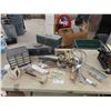 Image 1 : (2) Tool Boxes, Organizer, Drill Bits, Wrenches, Hammers, Screwdrivers, Washing 