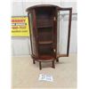 Image 2 : Curio Cabinet 6" X 12" x 20.75" with Glass Doors + 2 Shelves