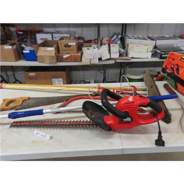 B+D 22" Hedge Trimmer, Branch Timmer, Saws, plus more