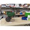 Image 10 : Turf Builder Seeder, Coleman Picnic Cooler, Fold Away Ford Lawn Chair