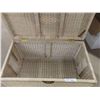 Image 3 : Wicker/ Rattan Chest 20" x 20.5" x 36"