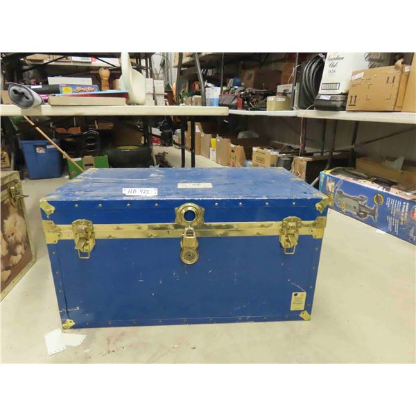 Metal Trunk 19  x 19.5  x 35 