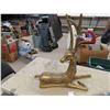 Image 1 : Brass Deer 8" x 29" x 29"