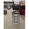 Image 2 : Retro Kitchen Stool with Pull Down 2 Stepper