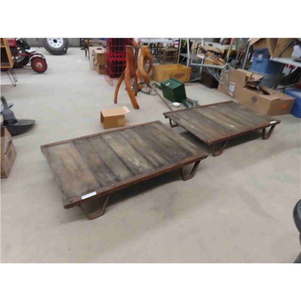 2 Warehouse Platforms 8.5" x 30" x 48" Each