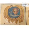 Image 3 : Golden Beauty Bananas Cardboard Advertising - Vintage 12" x 12"