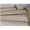 Image 4 : 4 Old Polo Clubs 48" Long