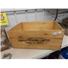 Image 2 : Wooden Pepsi Crate, Canada Packers Wooden Crate 11" x 18" x 27"