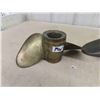 Image 2 : 2 Brass Boat Props - 12" & 13" Wide