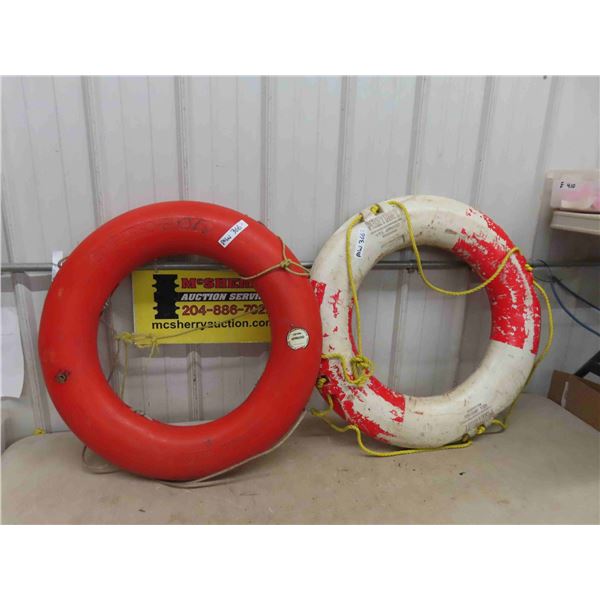 (2) 30  Life Saver Buoys