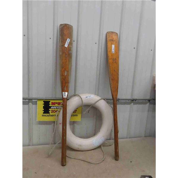 24" Buoy + 2 Paddles