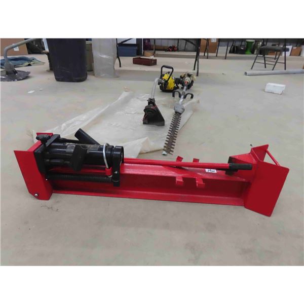 10 Ton Hydraulic Manual Crank Wood Splitter