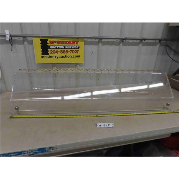 Plexi Glass Display Case 10.75" x 10.75" x 48"