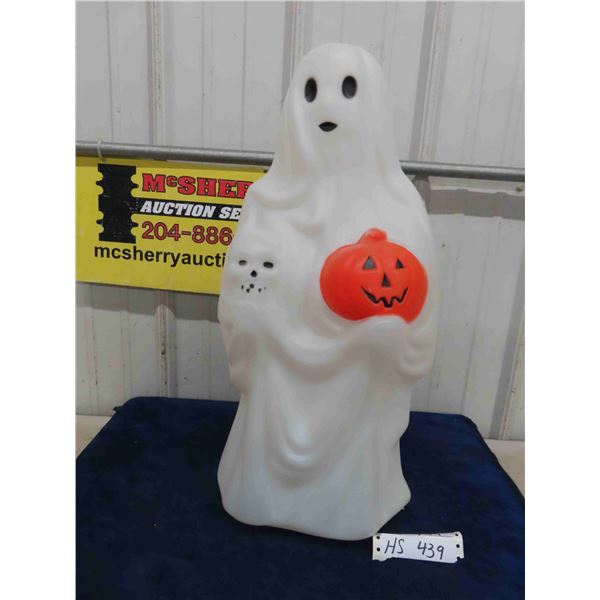 Halloween Ghost Blow Mold 23  Tall - no light